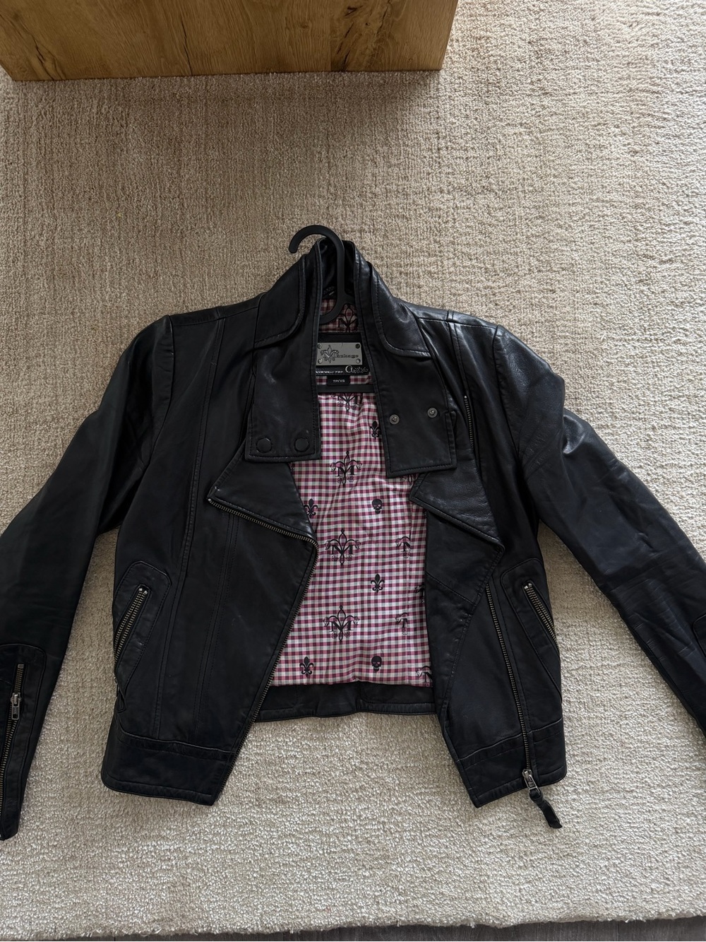 Vintage Mackage Kenya 100% Lamb Leather Jacket